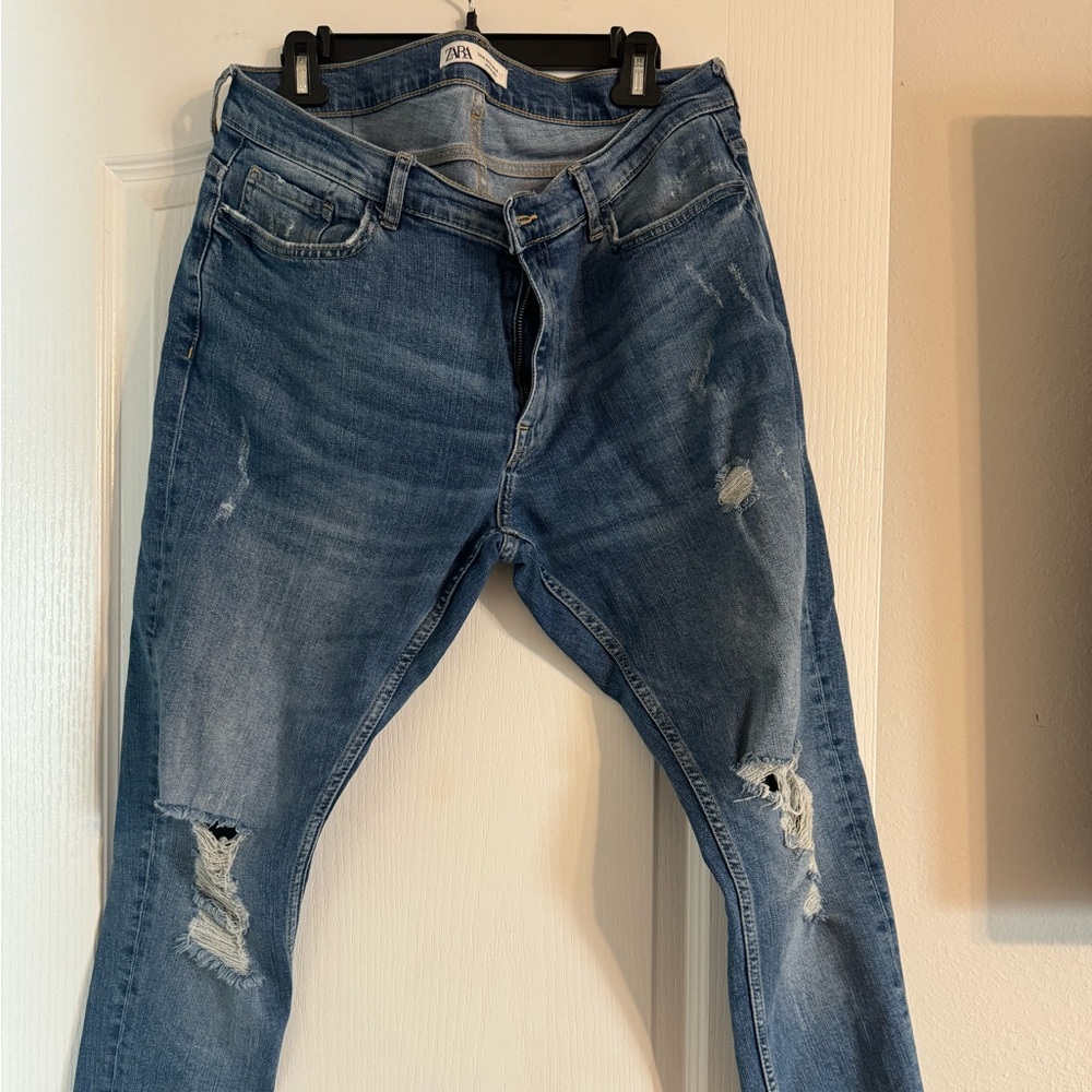 Zara jeans men size 36x30 skinny